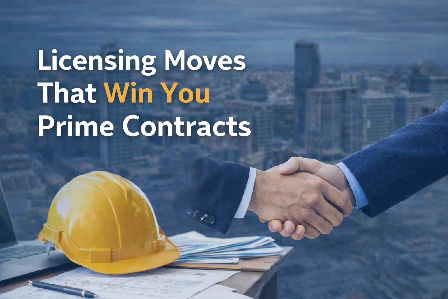 Licensing Moves That Win You Prime Contracts – Contractor Qualifier Connect